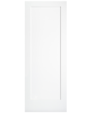 Single Panel Shaker Style Interior Door (Primed)