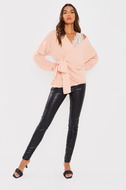 Contour' Leather Look Leggings