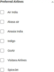 Flights from Goa to Kochi