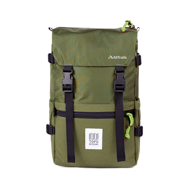 AllTrails × Topo Rover Pack - Olive