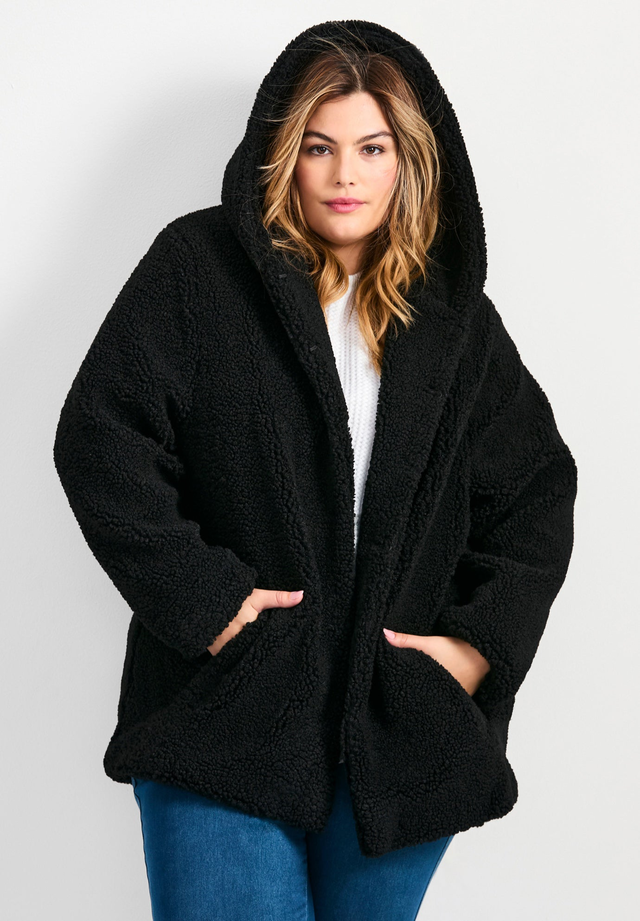 Teddy Hooded Jacket