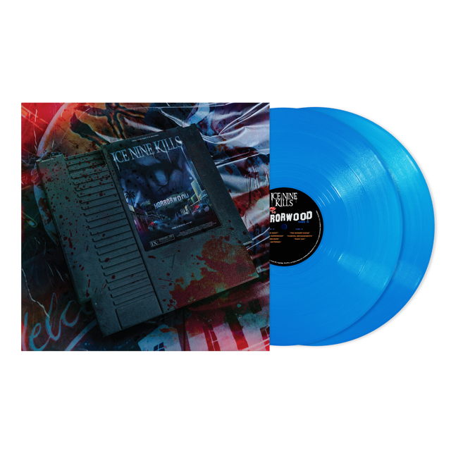 ICE NINE KILLS ‘WELCOME TO HORRORWOOD’ (9-BIT VERSION) 2LP (Limited Edition – Only 500 Made, Opaque Sky Blue Vinyl)