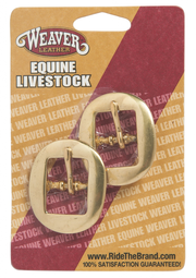 Weaver Leather Solid Brass Cart Buckle