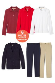 Plaid Pleated Two-Tab Skort