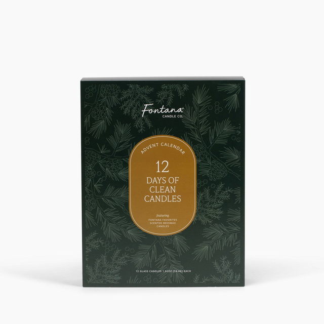 12 Days of Clean Candles - Advent Calendar Mini Candle Gift Set