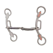 Partrade Metalab Emilie Veillette Series Marley Smooth Square Snaffle Gag Bit