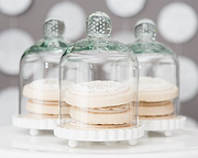 Miniature Glass Bell Jar (Set of 4) (Personalization Available)