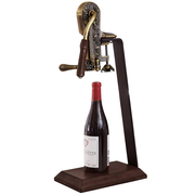 Rogar Estate Bronze + Dark Wood Stand #34334