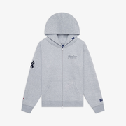 Men's New York Yankees New York or Nowhere x New Era Heather Gray Full-Zip Hoodie
