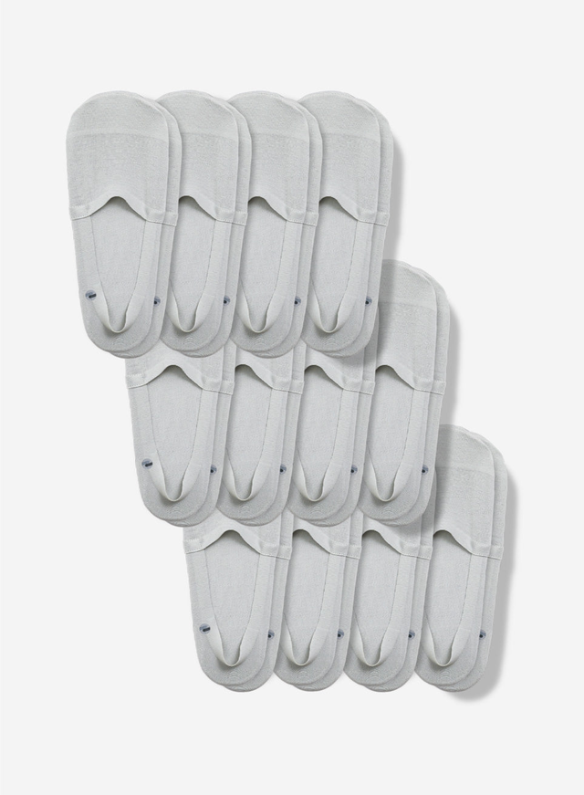 Organic Cotton No Show Socks 12-Pack
