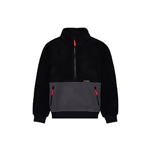 Unisex Polar 90 Fleece Half Zip - Black