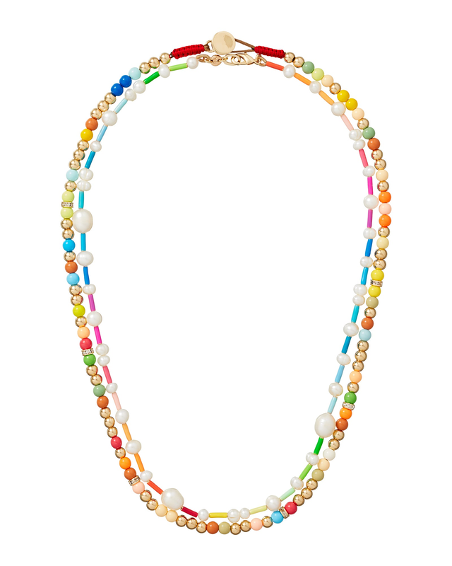 The Happy Baby Bead Necklace Duo