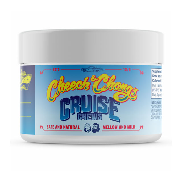 Cheech and Chong’s Cruise Chews- Full Spectrum Delta-9 THC/CBD Gummies