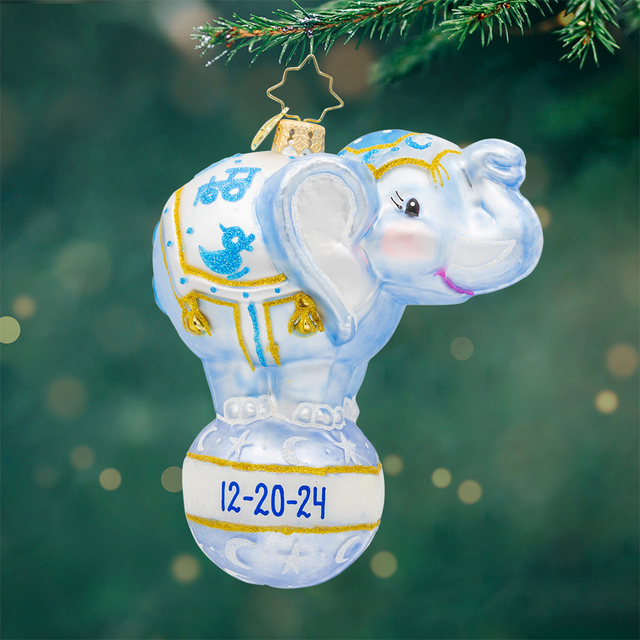 Balancing Baby Boy Personalized - FEBRUARY DELIVERY