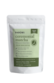 Organic Matcha Premium Grade, Stone Ground Japanese Tencha Green Tea, Caffeinated, 100 servings