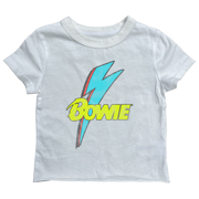 Bowie Bolt Fitted Tee - Vintage White