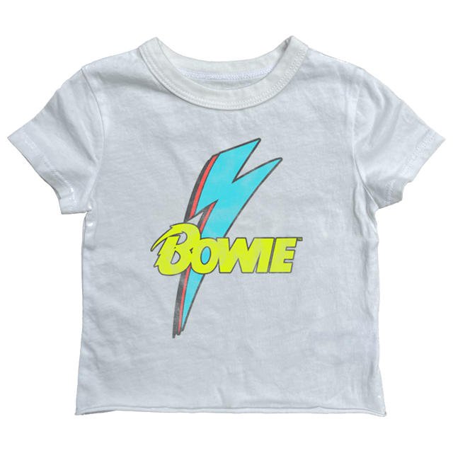 Bowie Bolt Fitted Tee - Vintage White