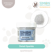 Simon Says Stamp Detail Embossing Powder Sparkle sparkleEP13