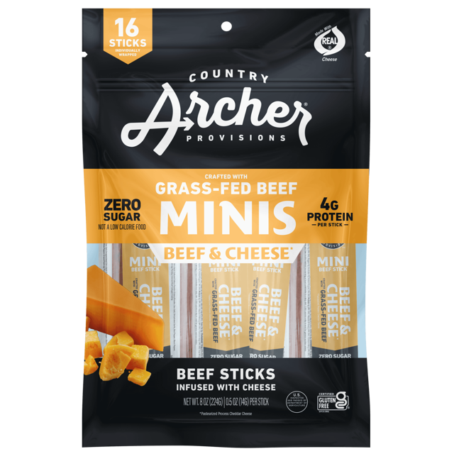 Beef & Cheese Mini Sticks