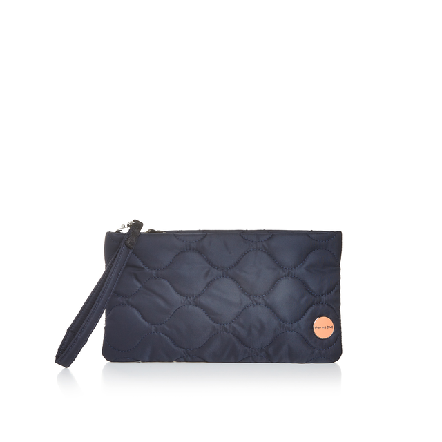 cleo - quilted wristlet clutch