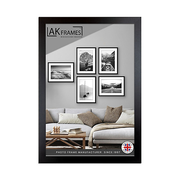 100x70cm Matte Black Poster Frame - Modern Picture Frame for Wall Art, Prints and Photos - Durable and Stylish Display Frame