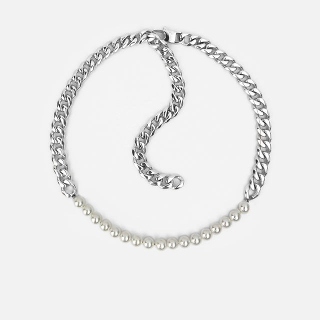 PEARL CUBAN CHAIN