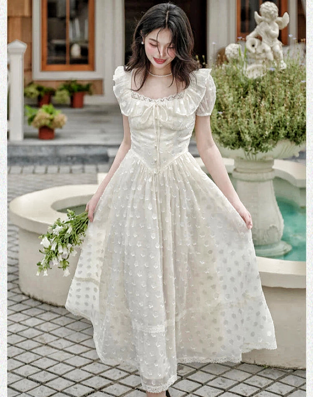 Shanna Romantic Cottage Fairy Princess Dress