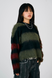 Humbug Grunge Stripe Knit