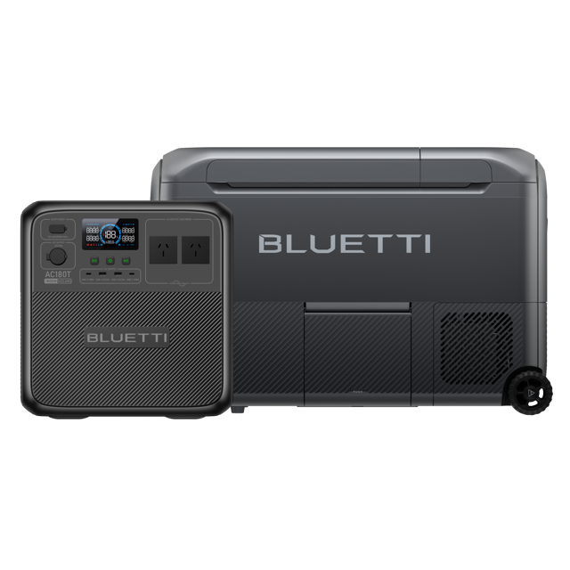 MultiCooler Portable Fridge+AC180T Power Station