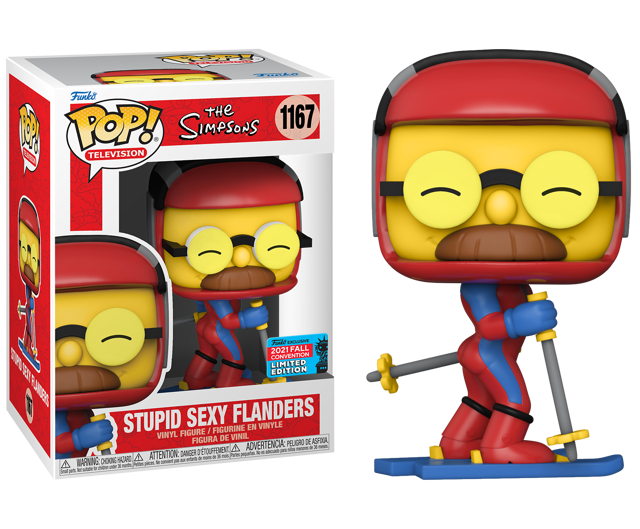 The Simpsons - Stupid Sexy Flanders 2021 Festival of Fun Fall Convention Exclusive Pop! Vinyl #1167