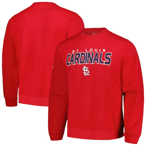 Men's St. Louis Cardinals Stitches Red Pullover Sweatshirt