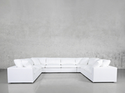 8-Seat Modular U-Sectional