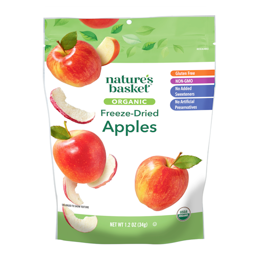 Nature's Basket Organic Freeze Dried Apples