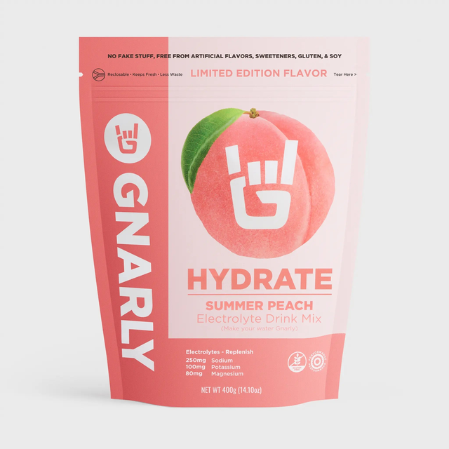 Gnarly Hydrate Summer Peach