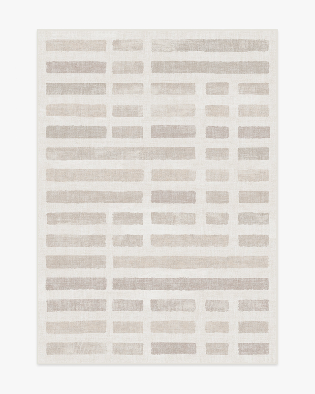 Laine Ivory & Natural Tufted Rug | Ruggable