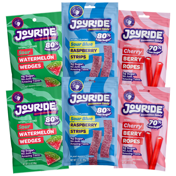 JOYRIDE best sellers variety 6-pack