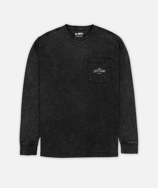 Tanker Acid Wash Long Sleeve - Black