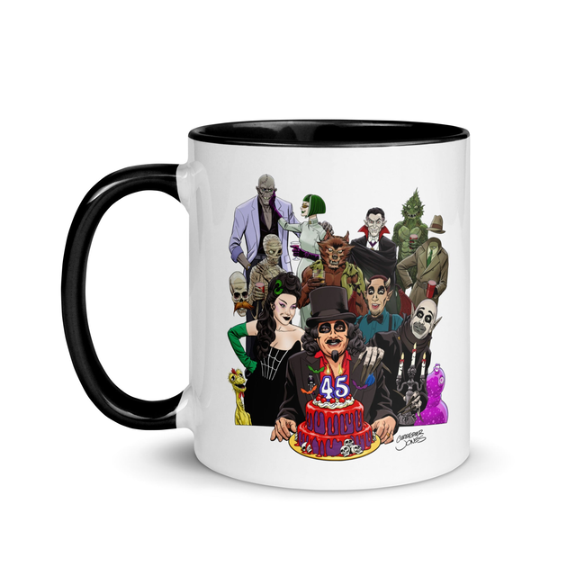 Svengoolie® 45th Anniversary Ceramic Mug by Christopher Jones