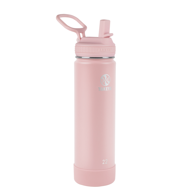 Actives Water Bottle With Straw Lid
