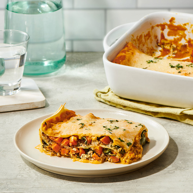 Italian 'Sausage' & Pumpkin Lasagna (4 Servings)