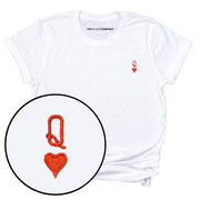 Queen Tiny Embroidery Detail T-Shirt