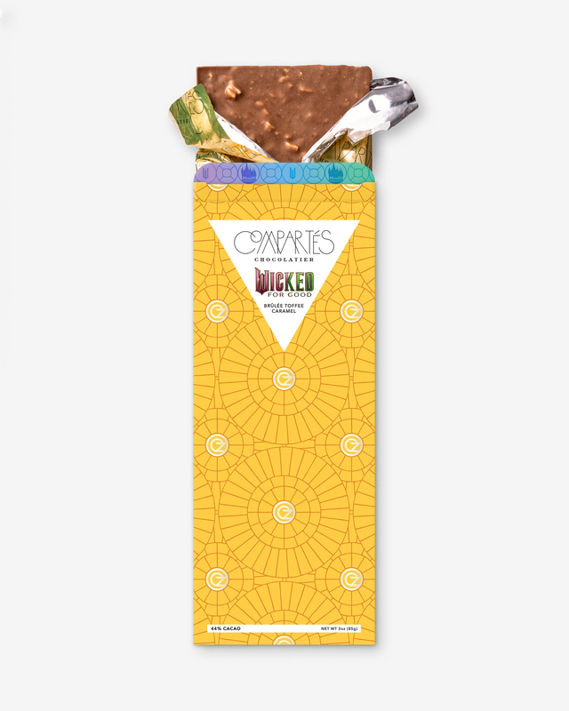 Wicked: For Good Chocolate Bar - Brulee Toffee Caramel