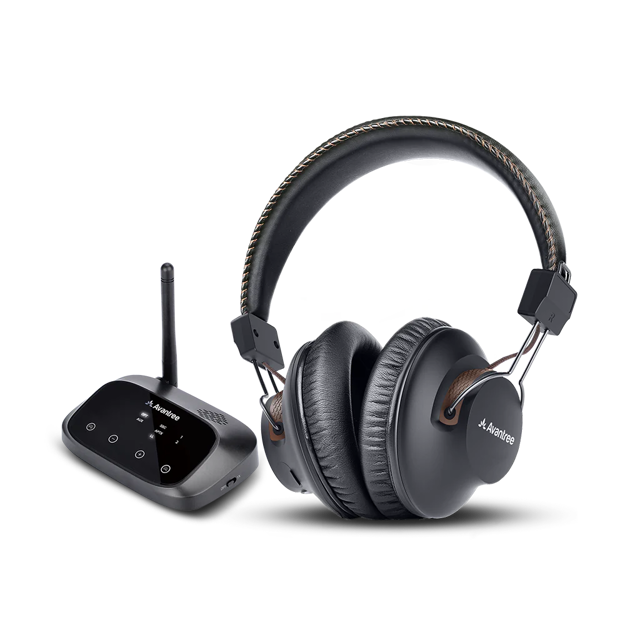 Wireless Headpones for TV with Transmitter | Avantree HT5009