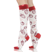 Strawberries (Cotton Compression Socks)