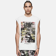 Purple Brand The News Tank Top