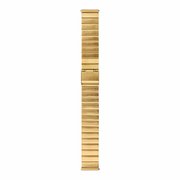 IP Gold Plated Brushed Metal Strap, 18mm