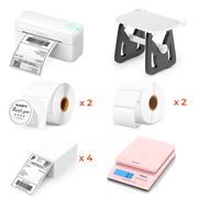 MUNBYN RealWriter 402B Bluetooth Thermal Label Printer Kit