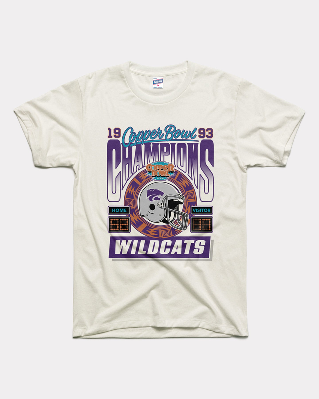 K-State 1993 Copper Bowl Champions White T-Shirt