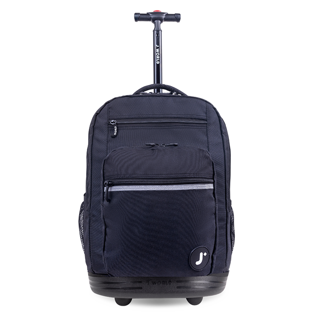 Sundance Laptop Rolling Backpack (20 Inch) in Black