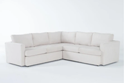 Basil Porcelain 98" 3 Piece Sectional